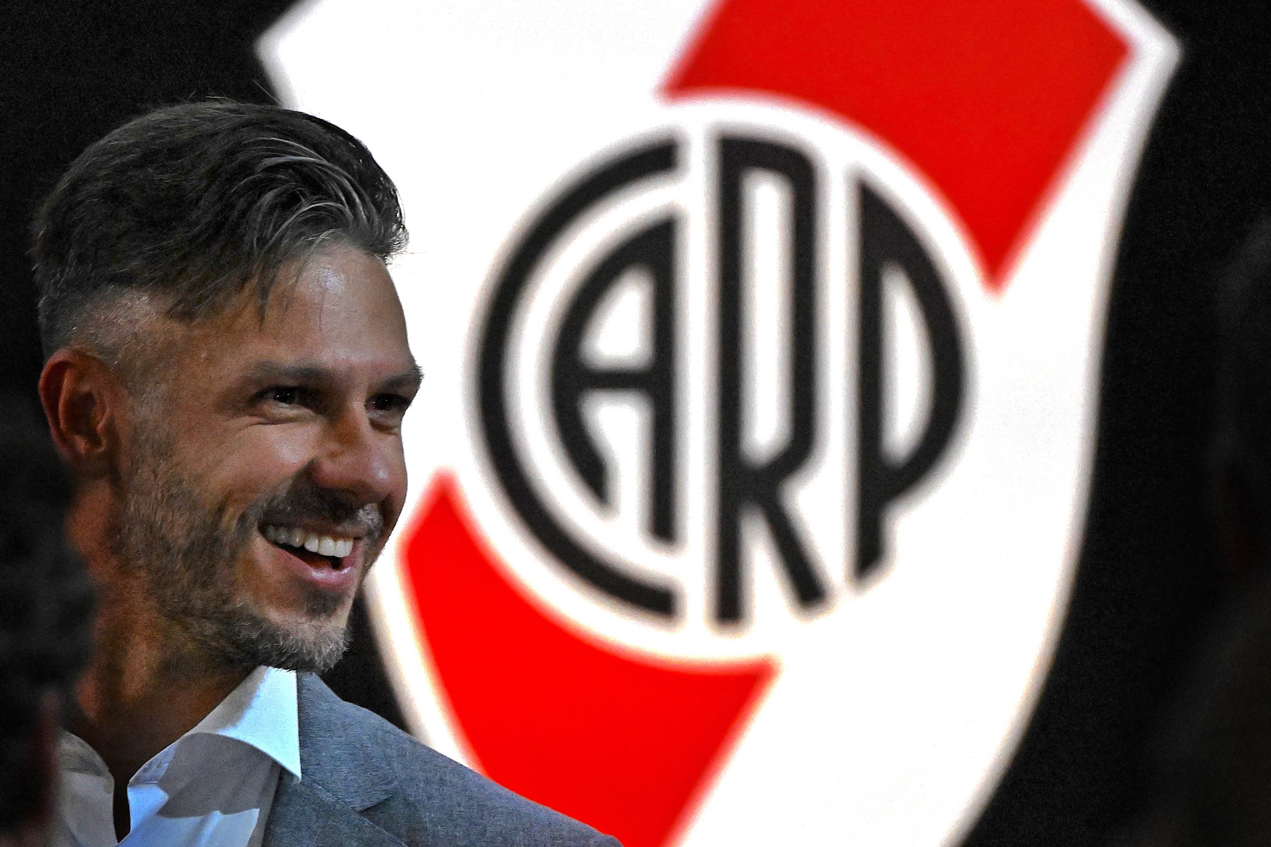 Martin Demichelis, nuevo técnico de River Plate. Foto: LUIS ROBAYO/AFP via Getty Images