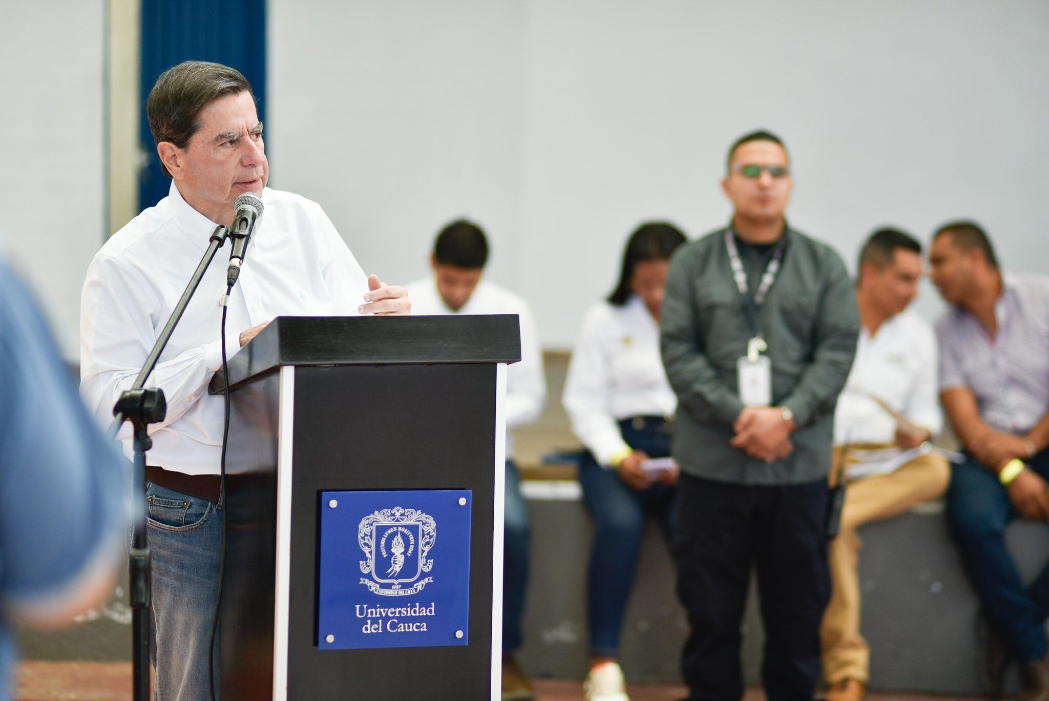 Ministro del Interior, Juan Fernando Cristo. Crédito: MinInterior.