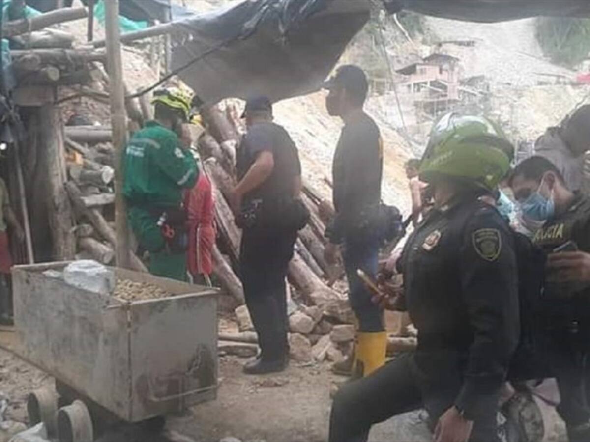 Trabajadores fallecieron en hechos aislados en minas de Marmato, Caldas