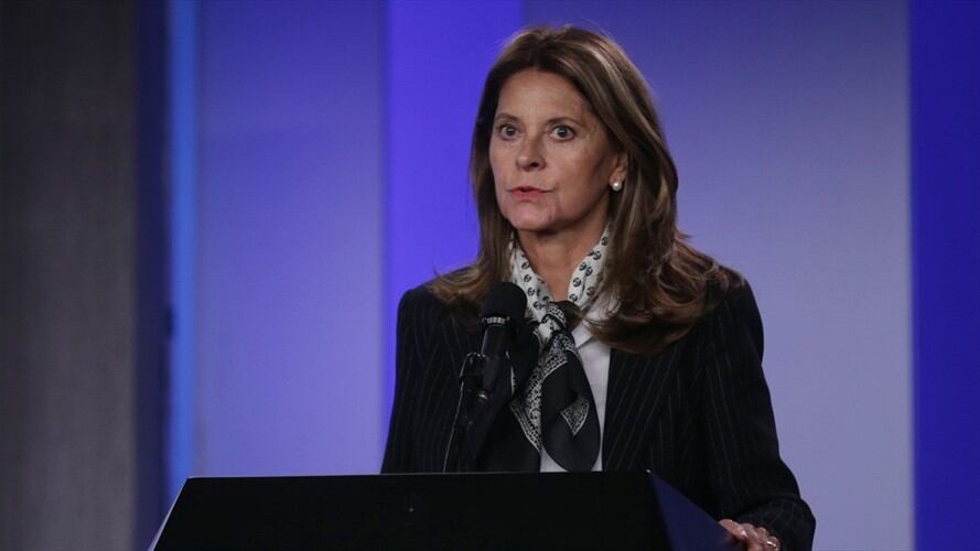 La vicepresidenta Marta Lucía Ramírez. Foto: Colprensa