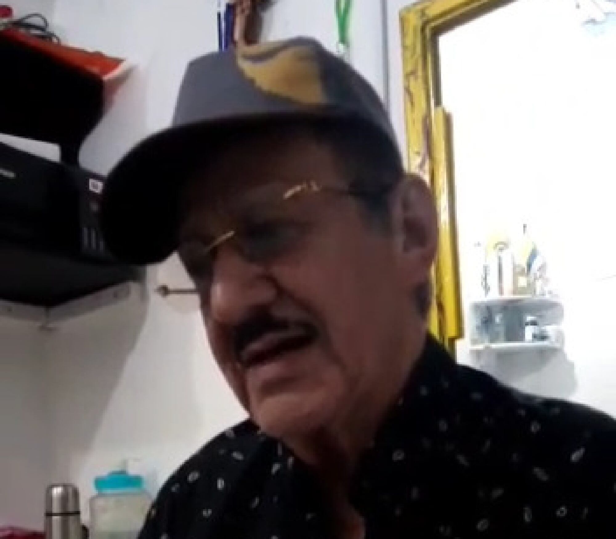 El exjefe paramilitar Hernán Giraldo Serna. Foto: Captura de video.