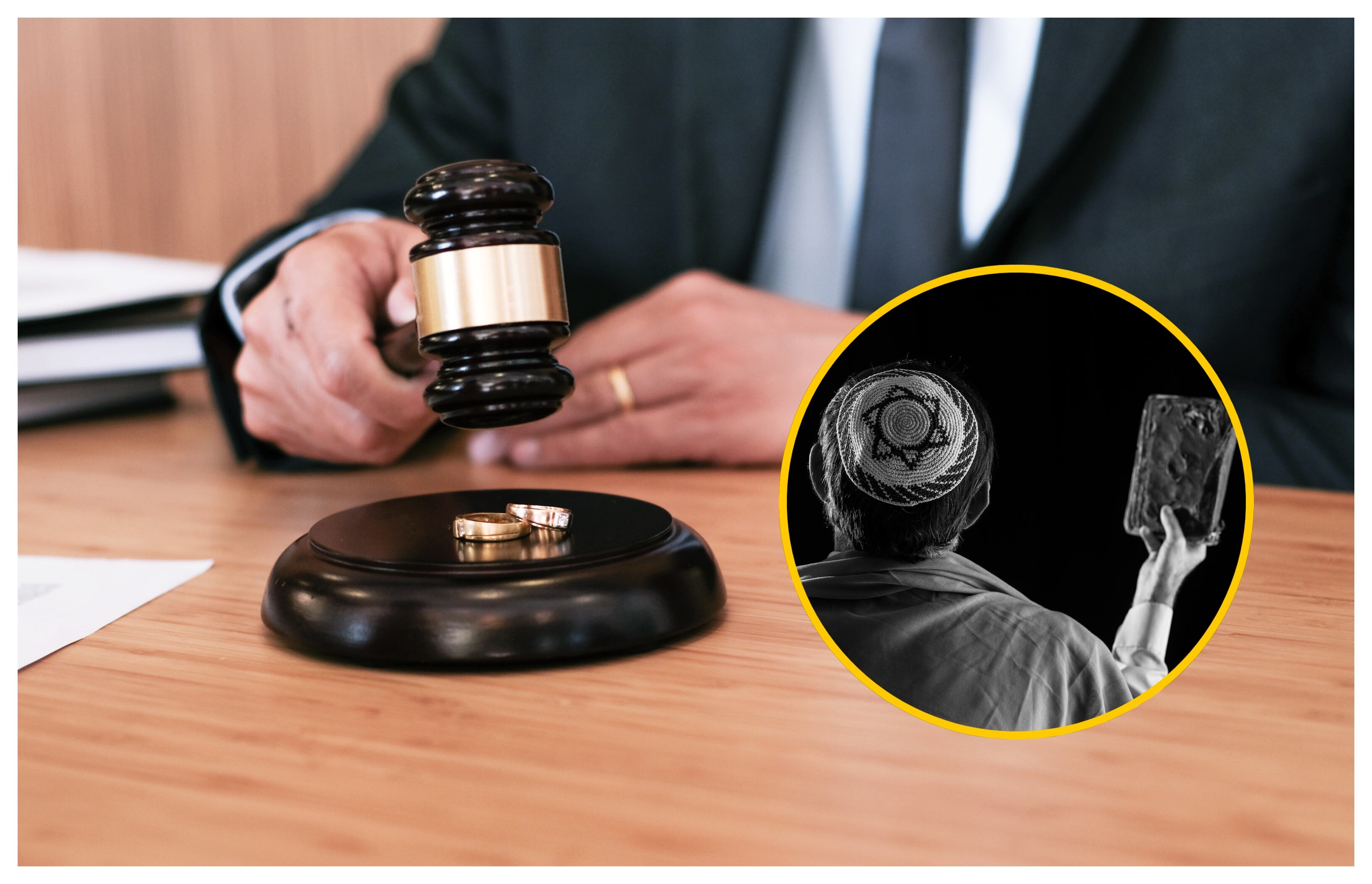 Referencia de condena e israelí. Foto: Getty Images.