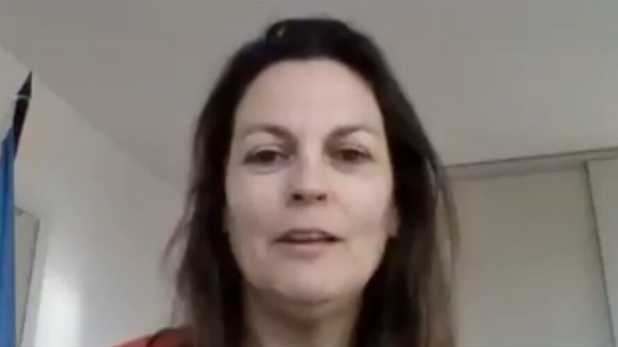 Representante de la ONU en Colombia para los Derechos Humanos, Juliette de Rivero. Foto: Twitter: @UEenColombia