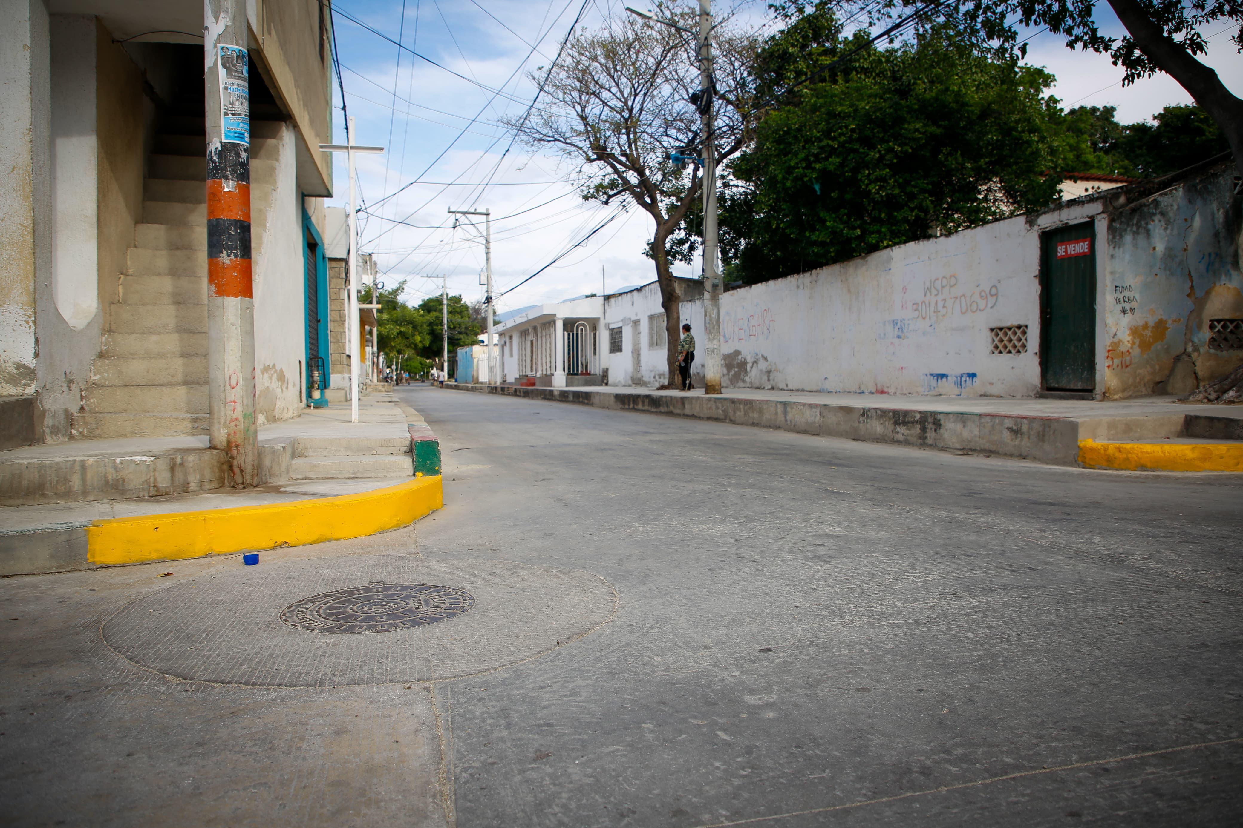 Entrega de la nueva vía en el barrio Gaira/ Alcaldía de Santa Marta 