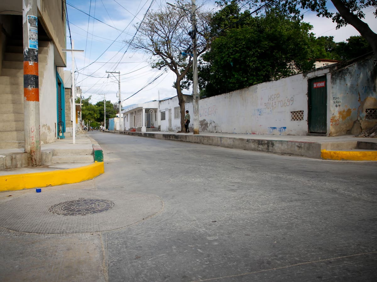 Santa Marta: fue entregada nueva vía en el barrio Gaira para mejorar la movilidad