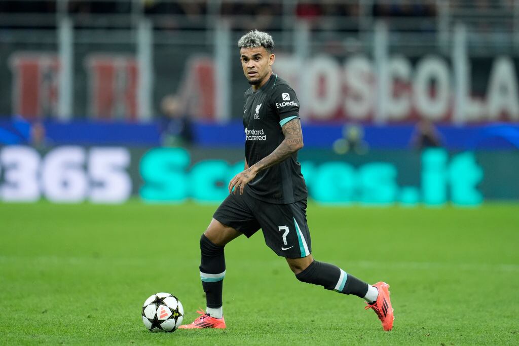 Luis Diaz del Liverpool FC. (Photo by Matteo Ciambelli/DeFodi Images via Getty Images)