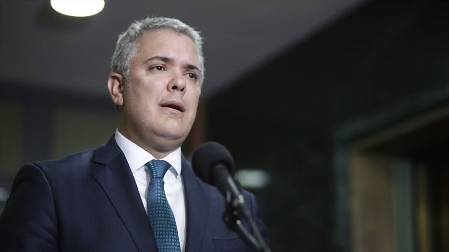 El presidente recalcó que “ese delincuente debe caer muy rápido”. Foto: Colprensa