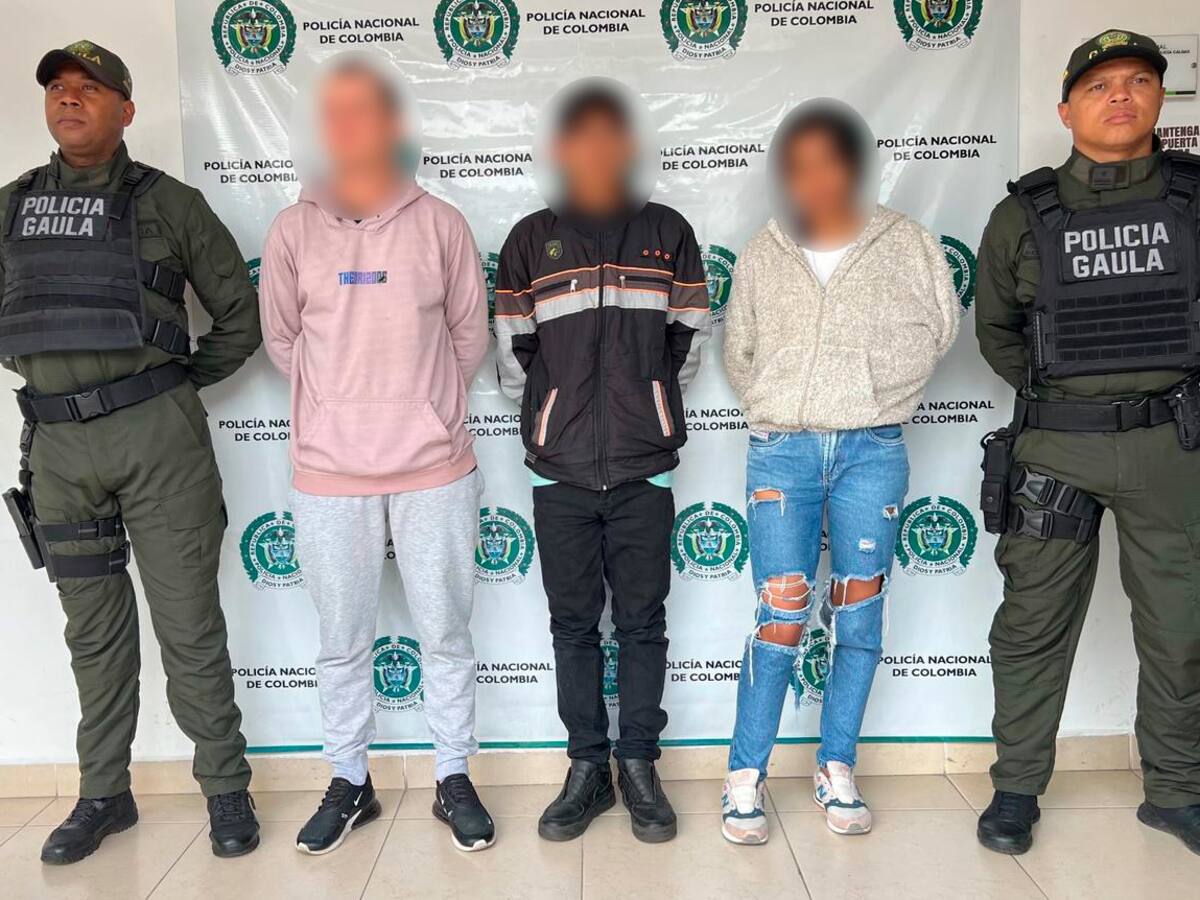 Cae banda delincuencial dedicada a la extorsión que intimidaba a docentes en Caldas