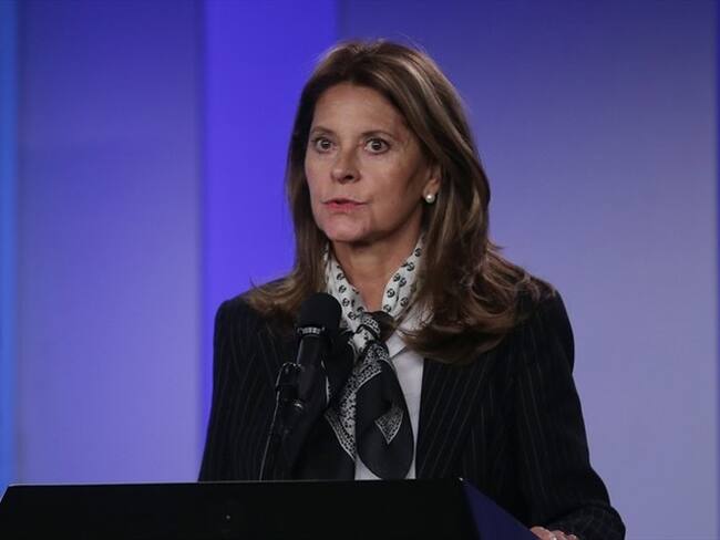 Marta Lucía Ramirez, vicepresidenta de Colombia. Foto: Colprensa