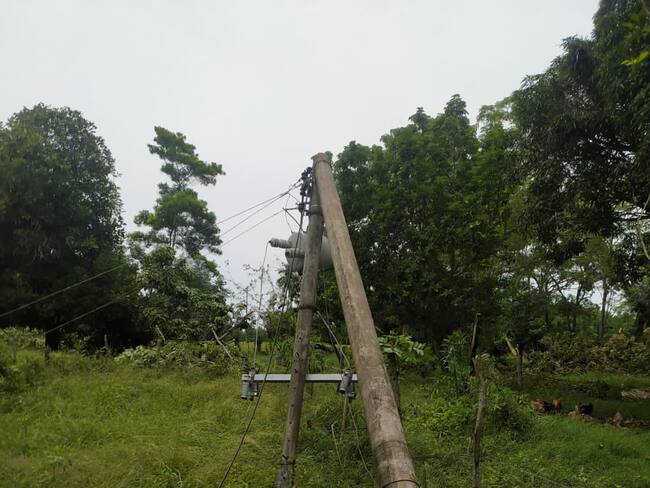 15 municipios reportan fallas en el servicio de energía eléctrica en Córdoba. Foto: Afinia.