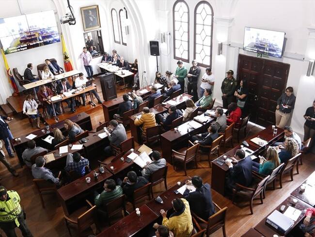 Concejo de Bogotá . Foto: Colprensa.