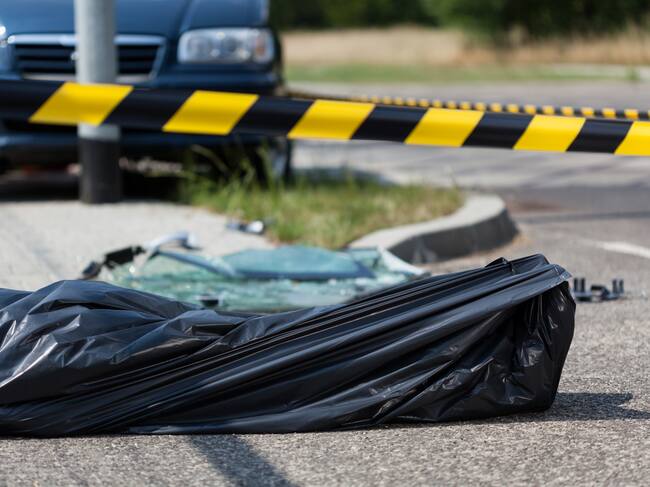 Bolsa para cádaver. Foto: Getty Images