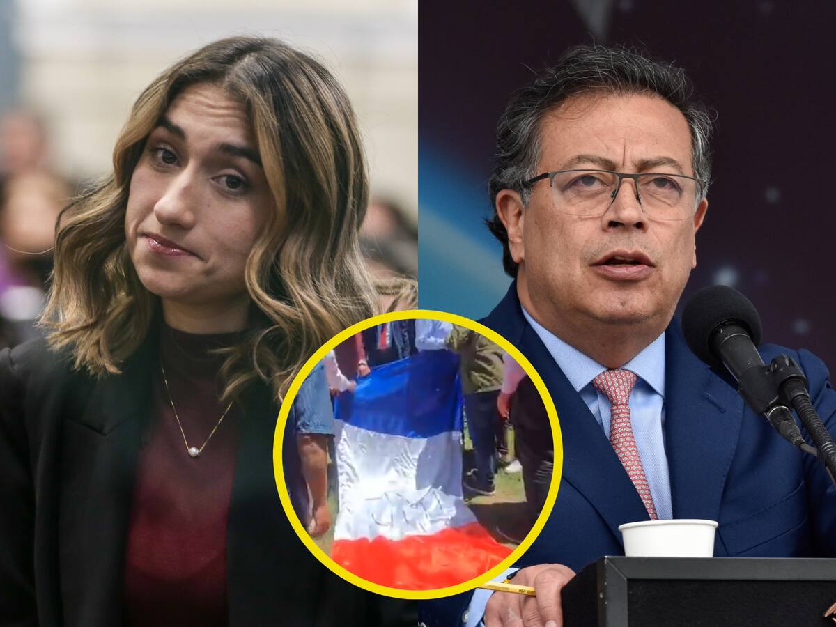 ¿Qué pasó entre Laura Sarabia y el presidente Petro en Uruguay con la bandera del M-19?