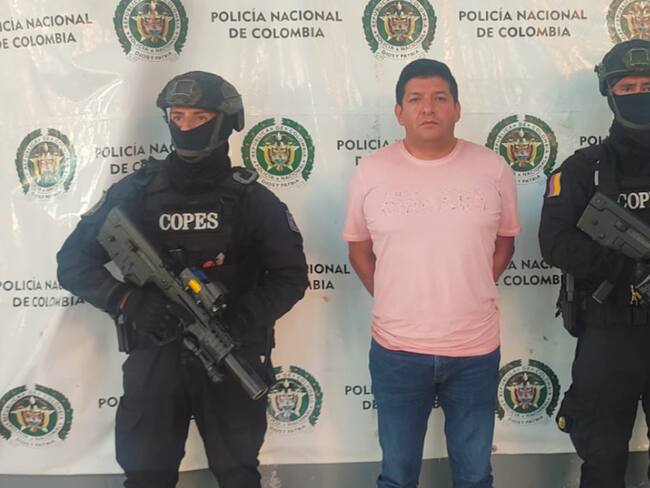 Envían a la cárcel a jefe de banda criminal que despojaba tierras en el norte de Colombia. Foto: Fiscalía.