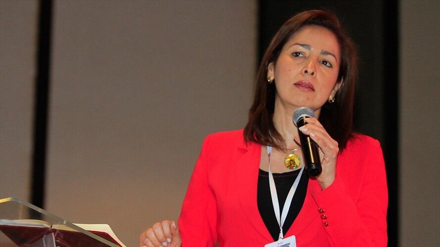 La ex representante a la Cámara por el Partido Liberal, Olga Lucía Velásquez, dio un paso al costado en su postulación para superintendente de Vigilancia y Seguridad. Foto: Colprensa