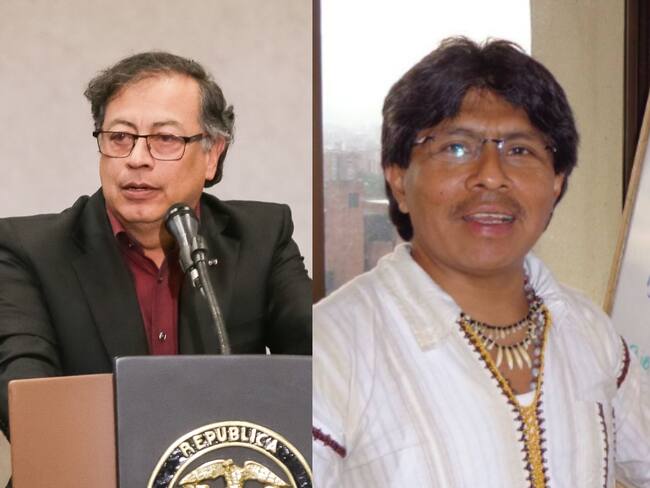 Gustavo Petro y Milton Santacruz | Fotos: Suministradas