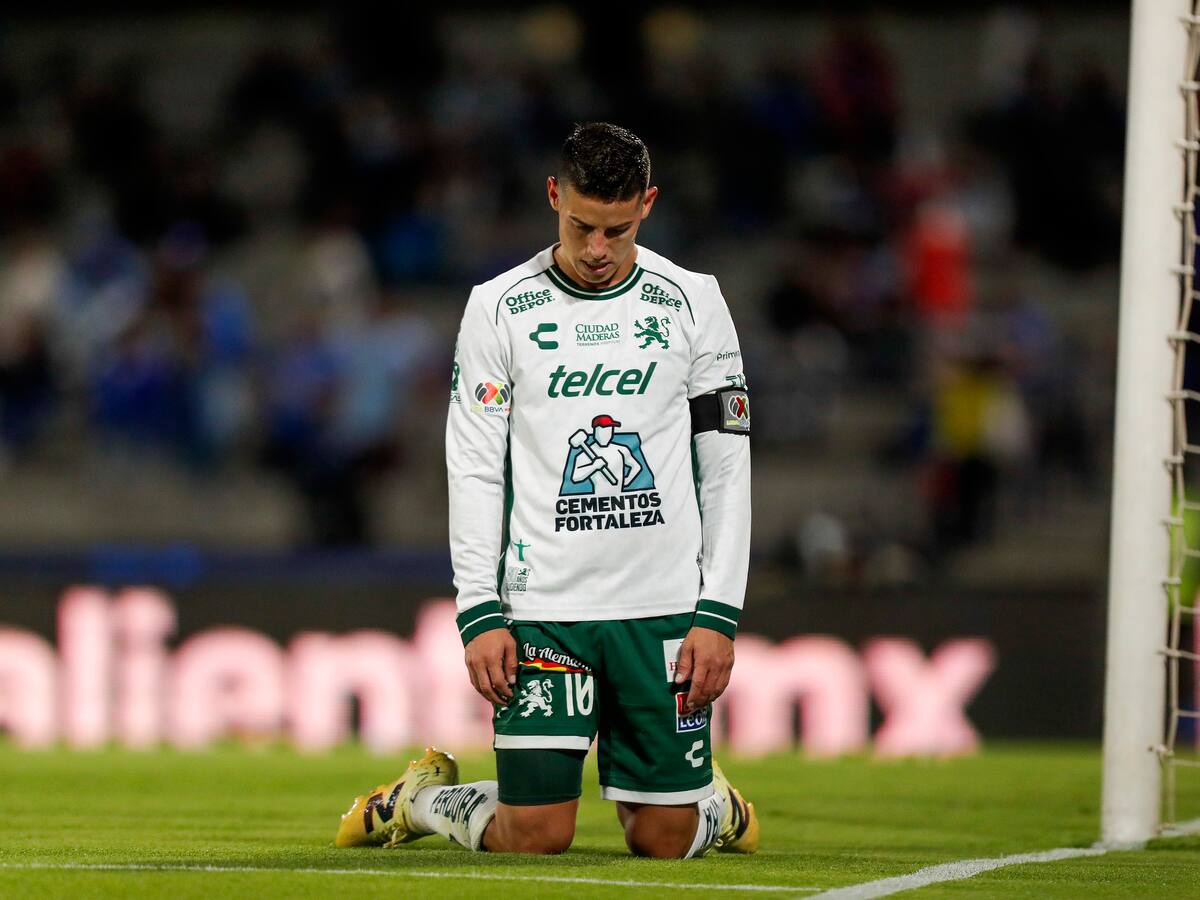 Club León de James Rodríguez cayó ante Cruz Azul de Kevin Mier y fue eliminado del Clausura mexicano