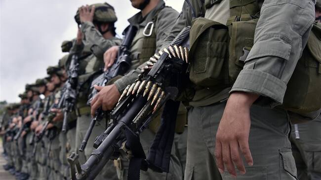 Fue activado un artefacto explosivo improvisado contra las tropas que se encontraban en el casco de San Juan de Lozada. Foto: Getty Images