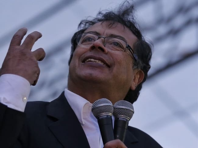 Senador colombiano Gustavo Petro. Foto: Colprensa - Sofía Toscano