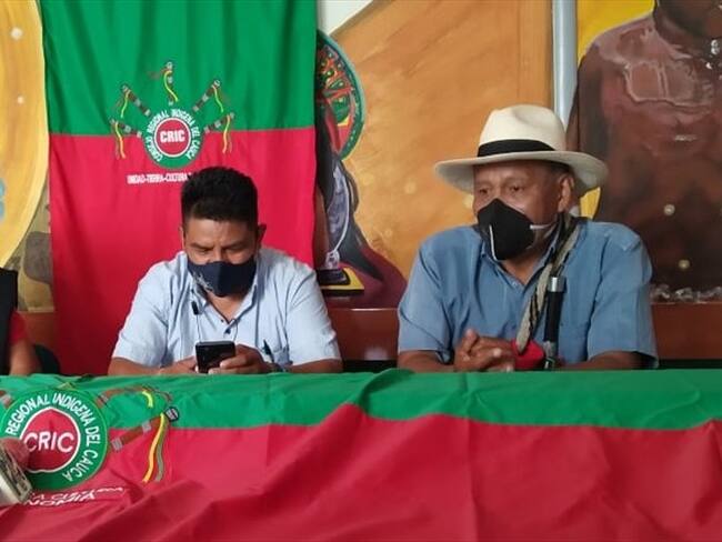 Según el Cric, Juan Carlos Pulido y David Plata, asesores del Gobierno Nacional, fueron los responsables de los actos de discriminación . Foto: Javier Astaiza