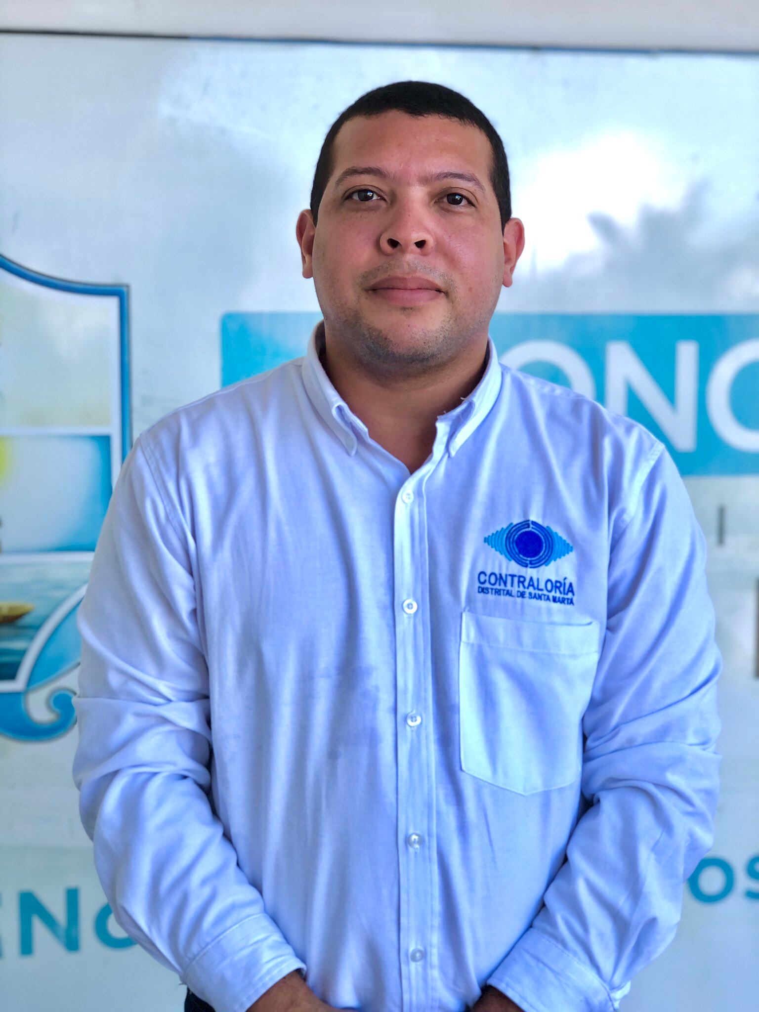 Contralor encargado de Santa Marta Cristian de Armas/ Concejo de Santa Marta