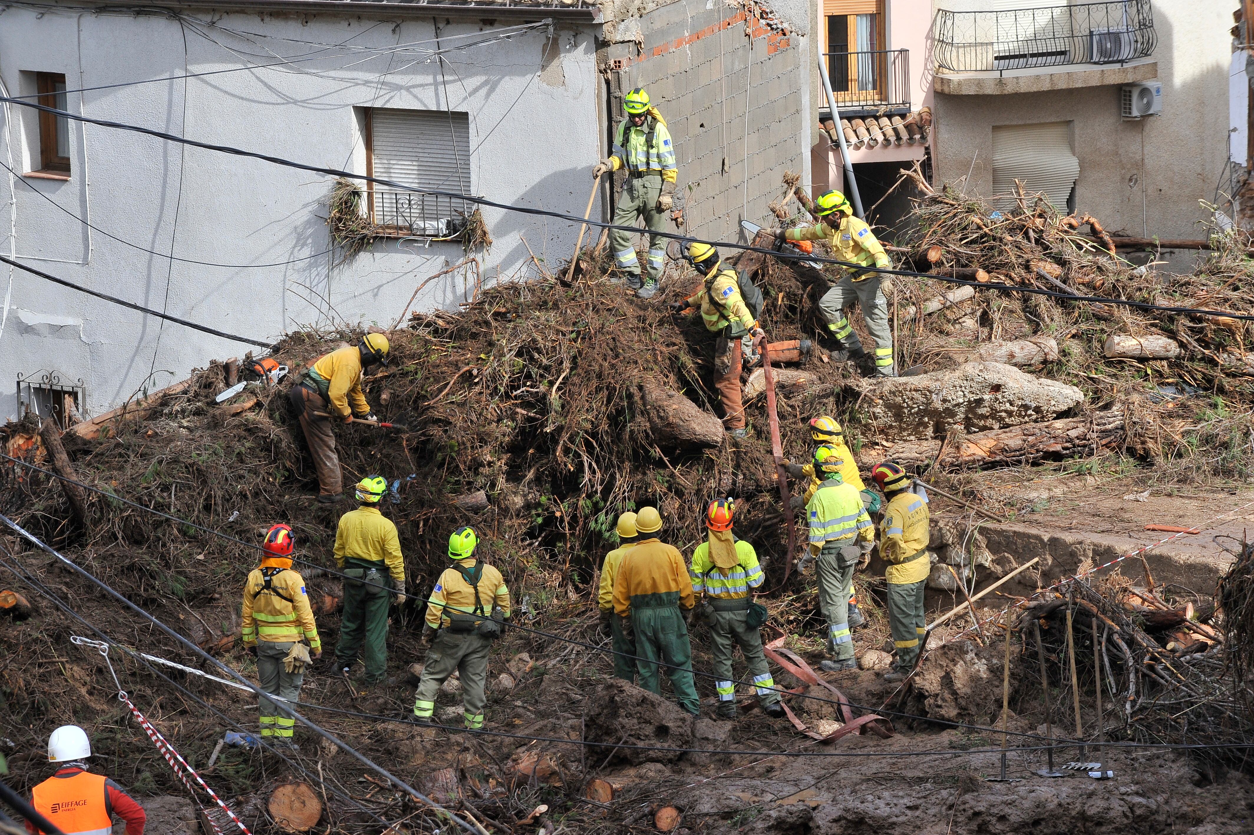 Inundaciones en Valencia, España. I Foto: EFE/ Manu.