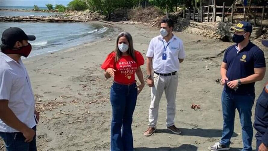 Pescadores rescatan a cuatro náufragos asiáticos en playas de Puerto Escondido, Córdoba. Foto: cortesía (archivo).