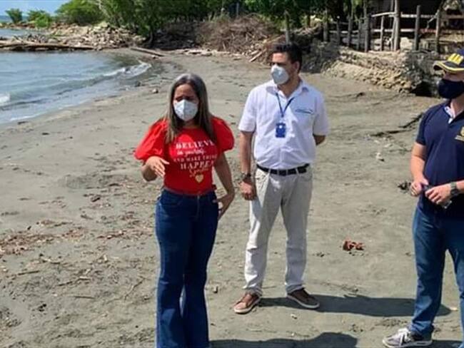 Pescadores rescatan a cuatro náufragos asiáticos en playas de Puerto Escondido, Córdoba. Foto: cortesía (archivo).