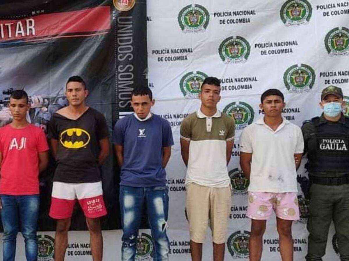 Seis presuntos integrantes del Clan del Golfo fueron capturados en Pivijay