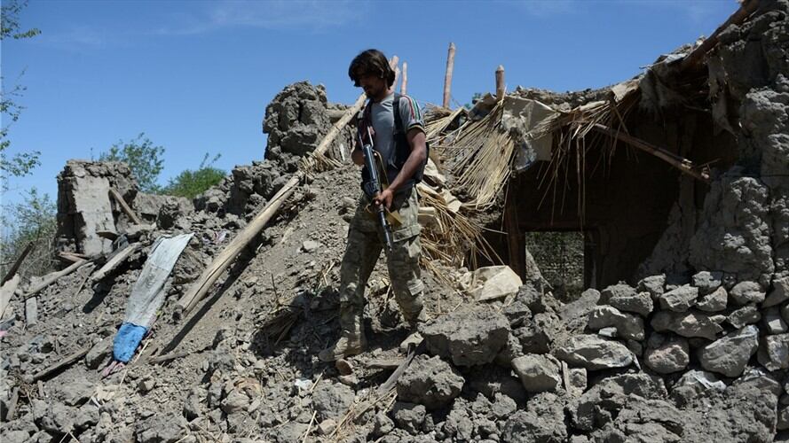 Lugar donde explotó "la madre de todas las bombas". Foto: Getty Images