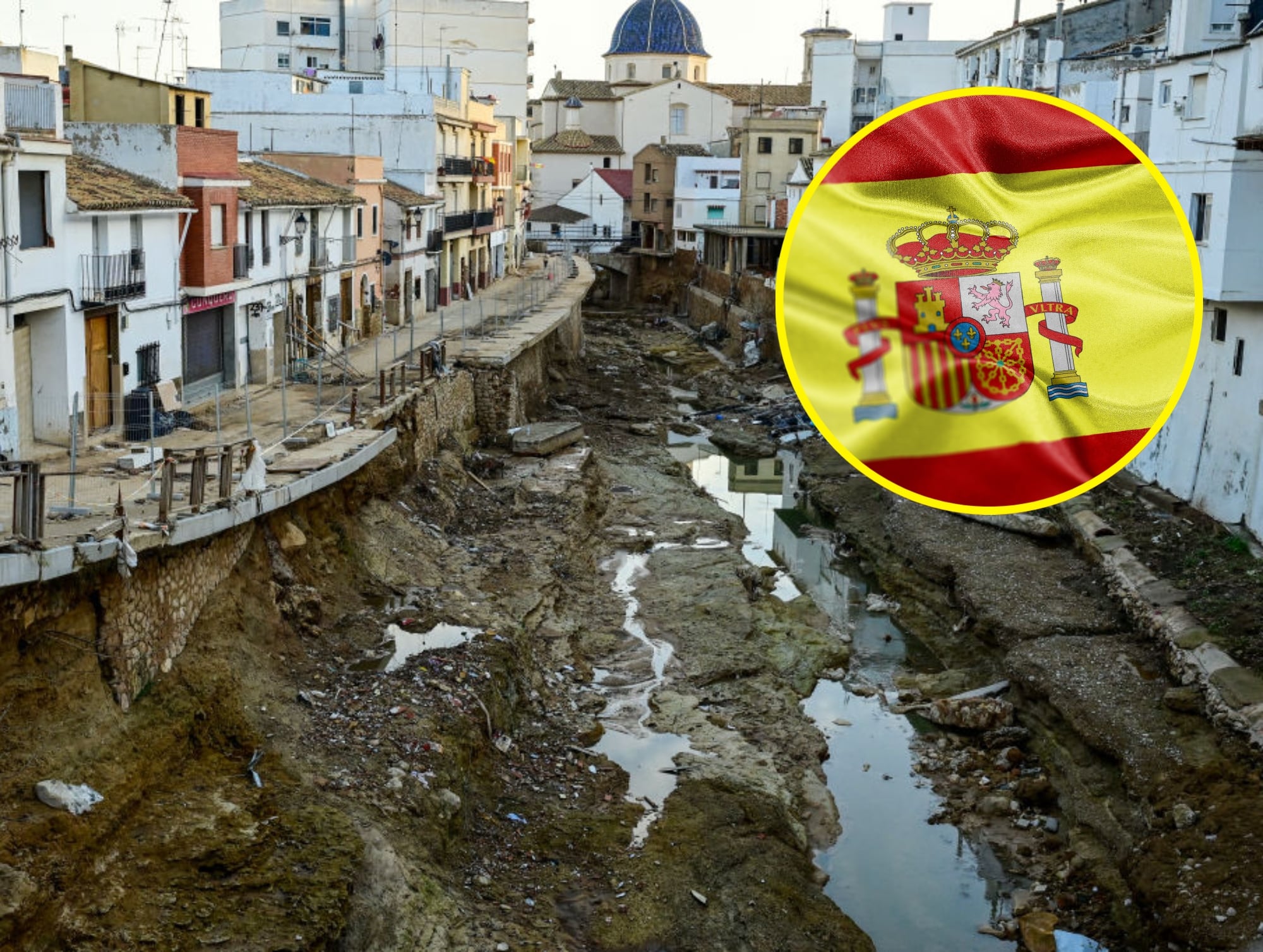 Inundaciones en España. I Foto: JOSE JORDAN/AFP via Getty Images.