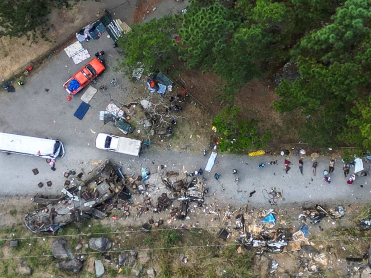Por los menos hay dos colombianos entre las víctimas del accidente en Panamá