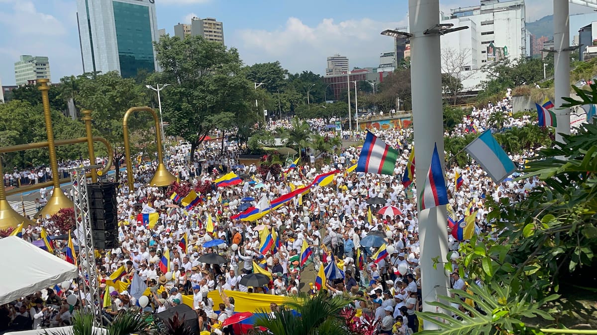 Multitudinaria y pacífica: así fue la ‘Marcha del silencio’ en Cali