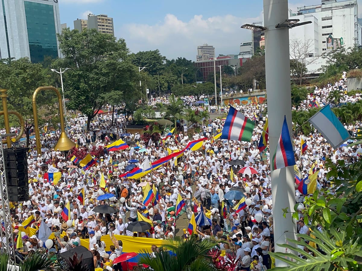 Multitudinaria y pacífica: así fue la ‘Marcha del silencio’ en Cali