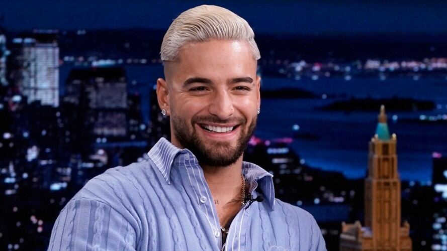 Maluma, cantante colombiano. Foto: Getty Images / Maluma hará voces en la película Encanto