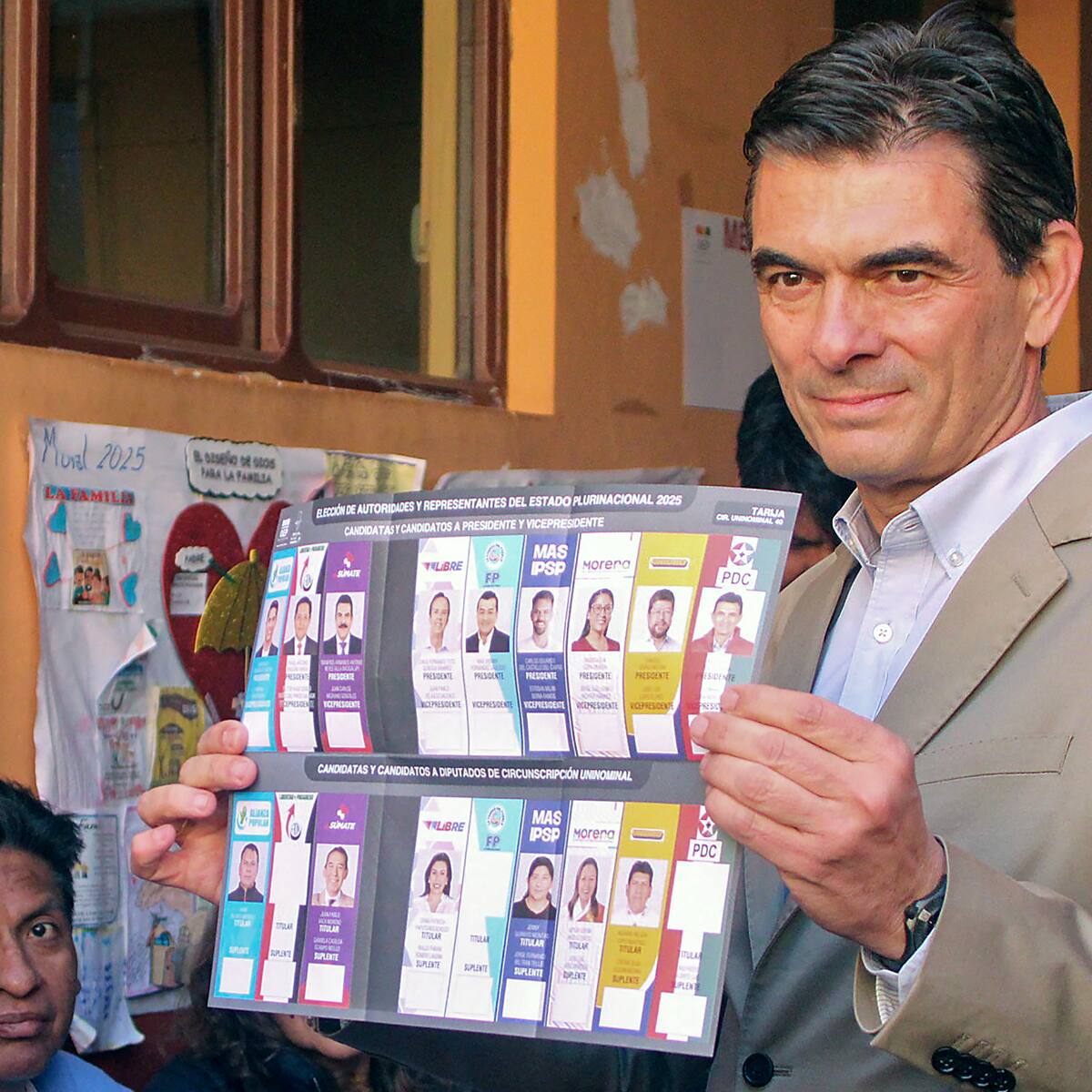 La gente quiere un gobierno con sentido común: candidato Rodrigo Paz por elecciones en Bolivia