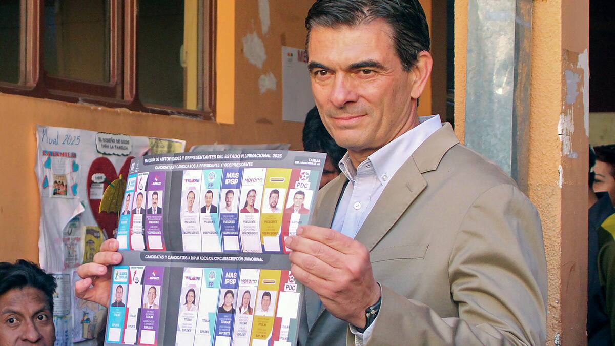 La gente quiere un gobierno con sentido común: candidato Rodrigo Paz por elecciones en Bolivia
