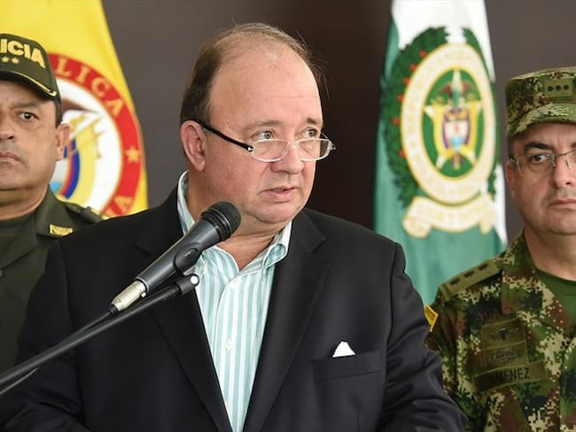 Luis Carlos Villegas, ministro de Defensa|. Foto: Colprensa