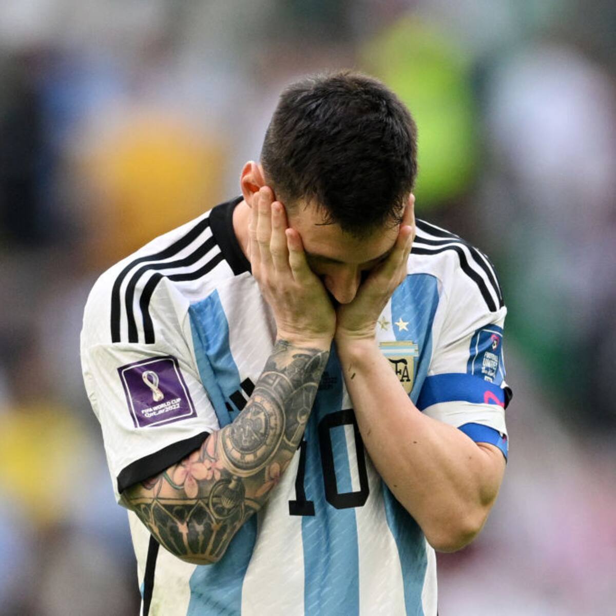 “Es un golpe muy duro”, dice Messi tras perder con Arabia Saudita