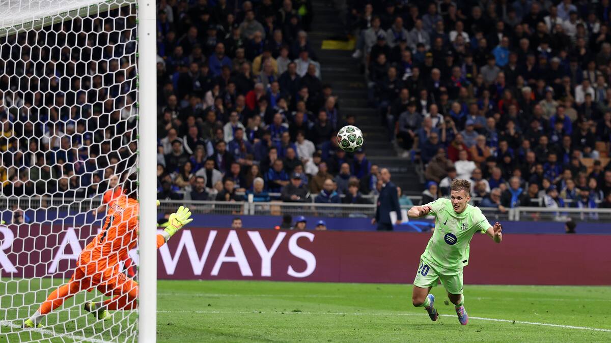 Video: ¡partidazo! Dani Olmo empata 2-2 ante el Inter por Champions League