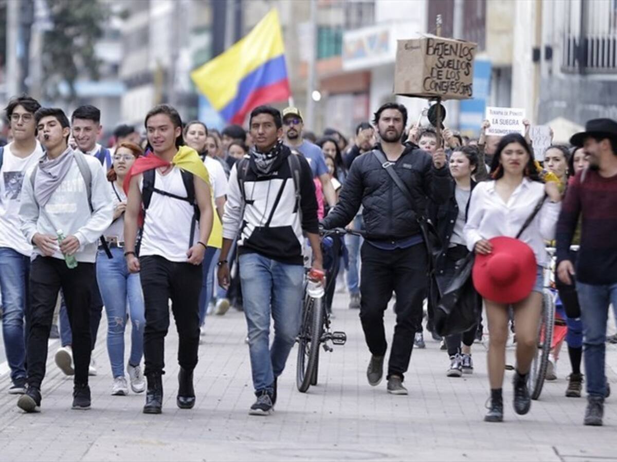 Así avanza la manifestación de hoy
