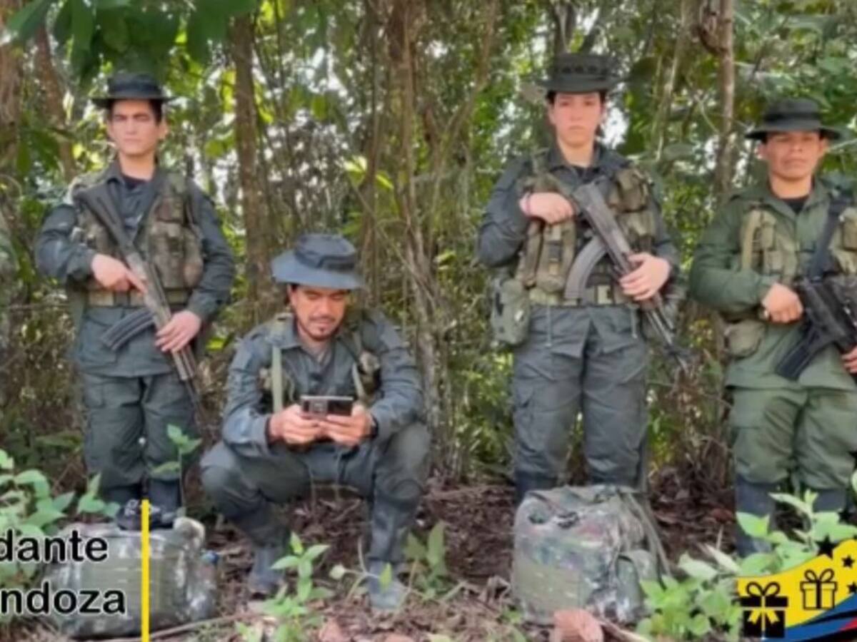 John Mechas, de las disidencias de Calarcá, anuncia cese al fuego indefinido contra fuerza pública