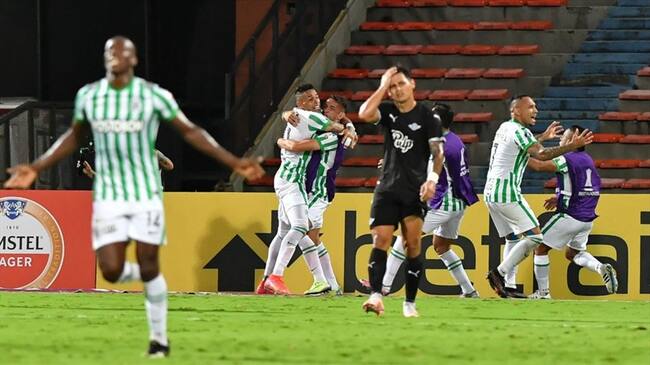 Nacional gana y clasifica a la fase de grupos de la Libertadores. Foto: Getty Images