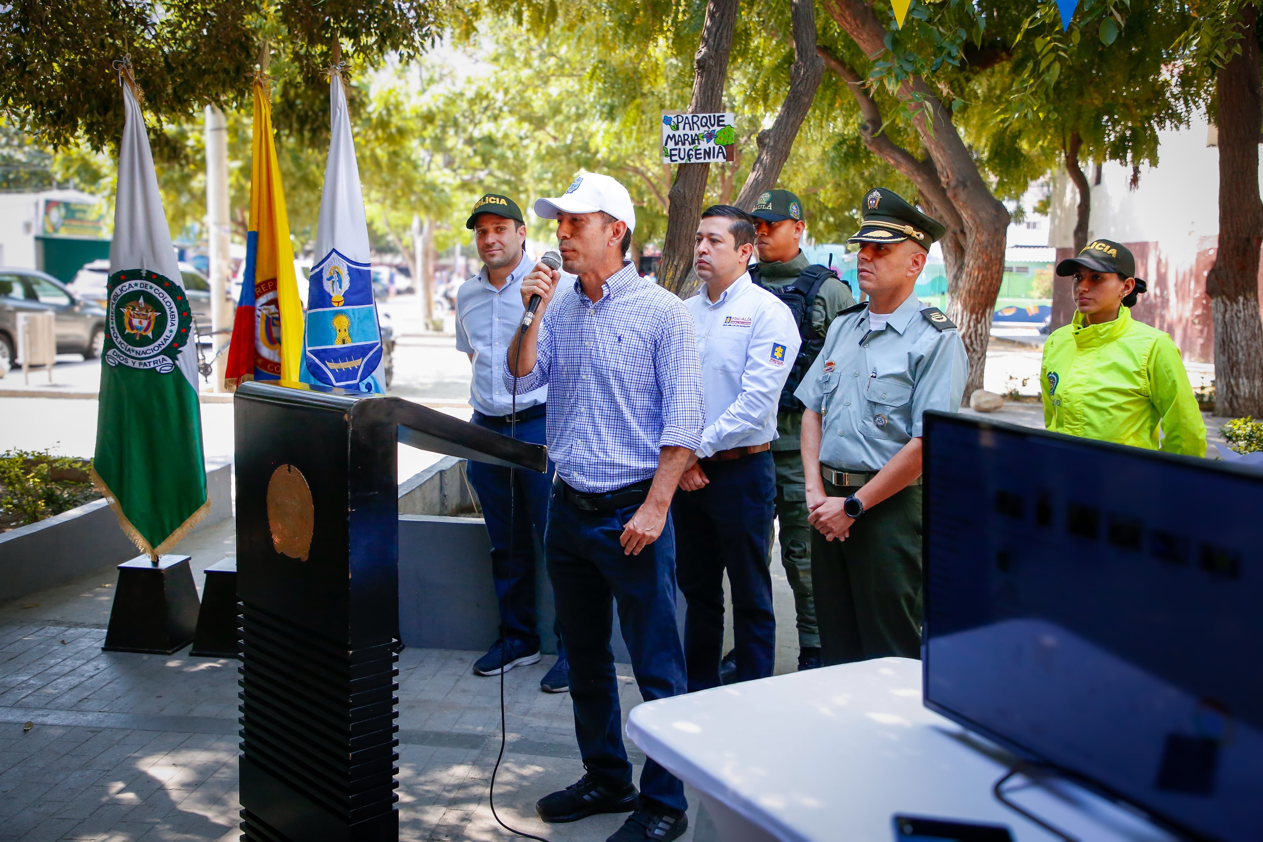 Anuncio de resultados de Operación 'Plutón'/ Alcaldía de Santa Marta