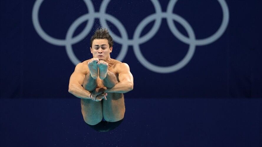Daniel Restrepo clavadista colombiano. Foto: Getty Images