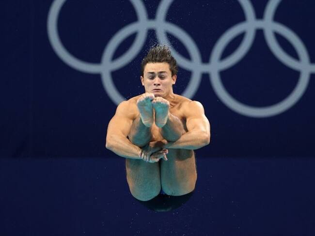 Daniel Restrepo clavadista colombiano. Foto: Getty Images