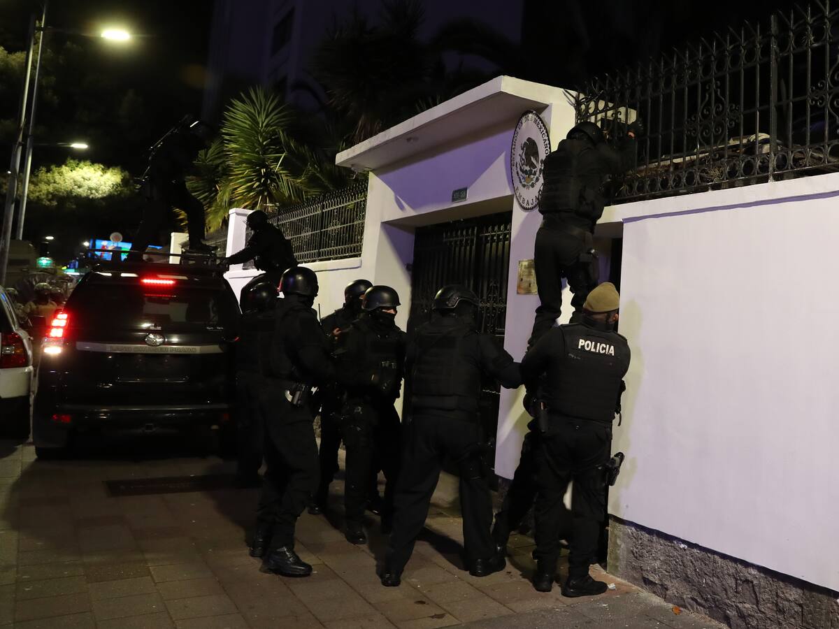 Ecuador irrumpió en Embajada de México y detuvo a Jorge Glas tras recibir asilo