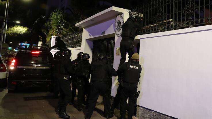 Ecuador irrumpió en Embajada de México y detuvo a Jorge Glas tras recibir asilo