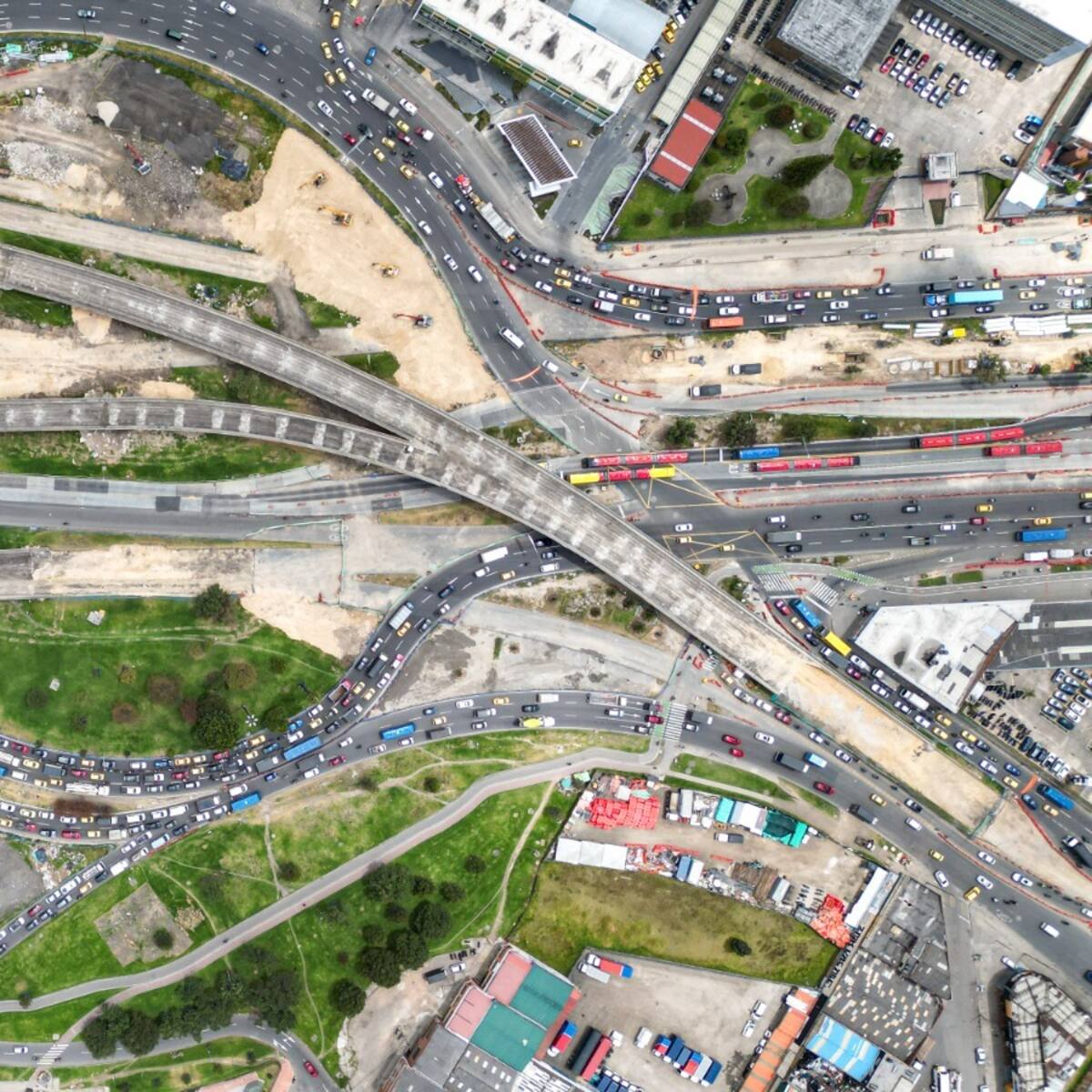 Así será la implosión de los puentes en la calle 13 con avenida Américas de Bogotá