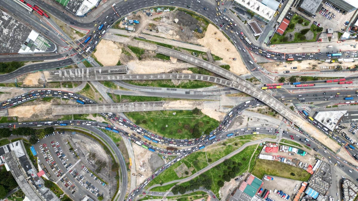 Así será la implosión de los puentes en la calle 13 con avenida Américas de Bogotá